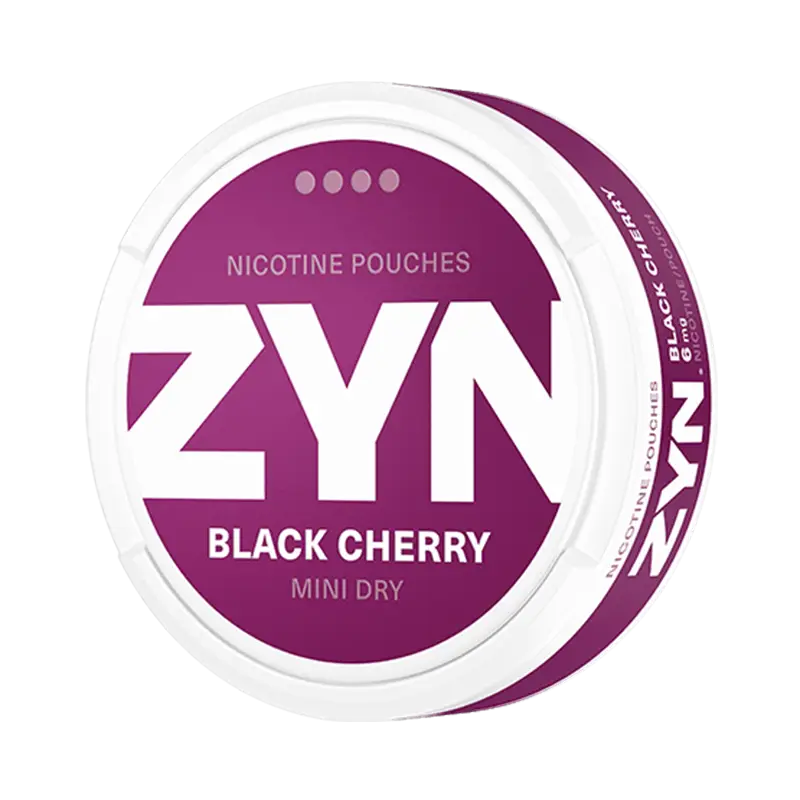 ZYN Mini Dry Black Cherry 6 mg - Pouch Papi