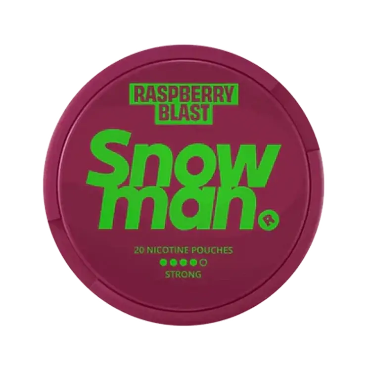 Snowman Raspberry Blast | Slim Pouches
