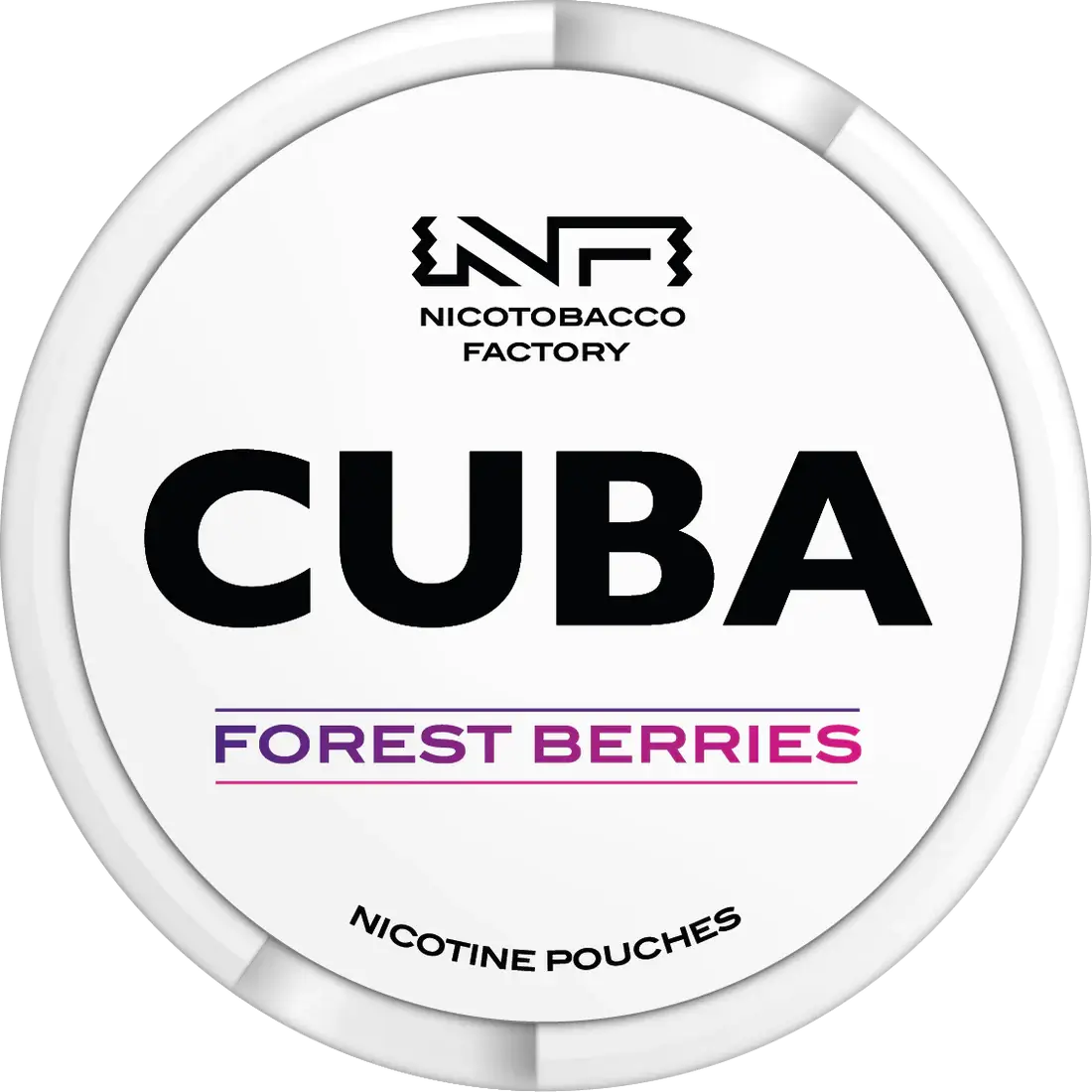 CUBA White Forest Berries | Slim Pouches