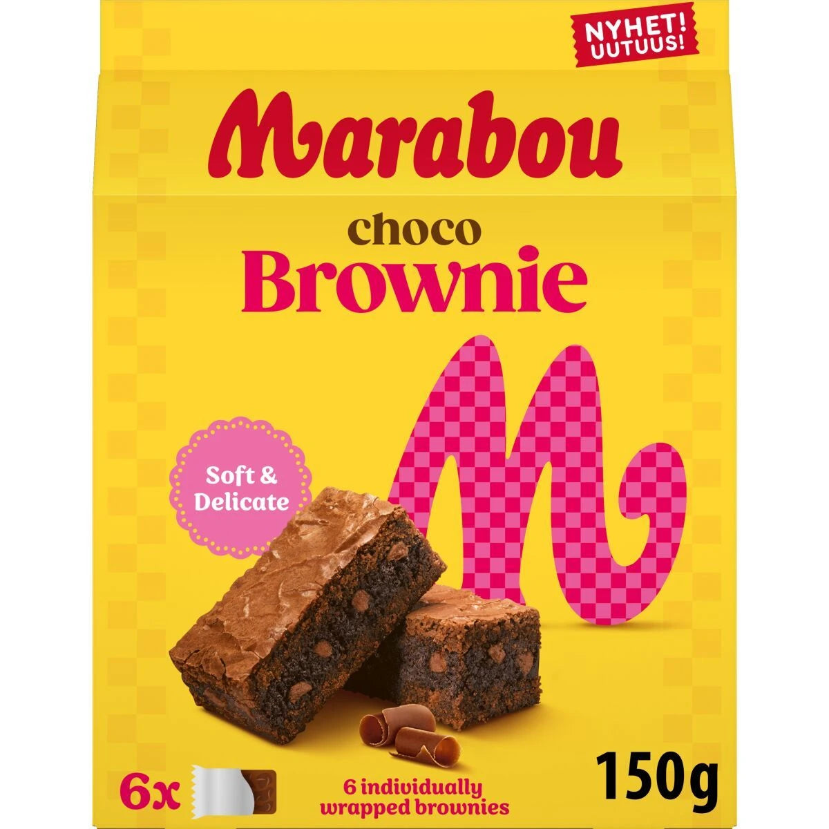 Marabou Choco Brownie - 150 gram