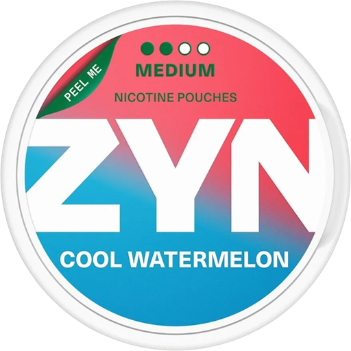 Zyn Cool Watermelon Medium (EU) - 6mg - Pouch Papi