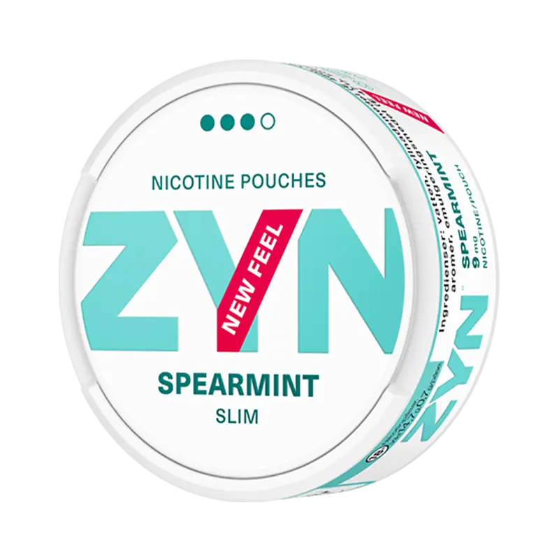 ZYN Spearmint Slim Strong 9mg - Pouch Papi