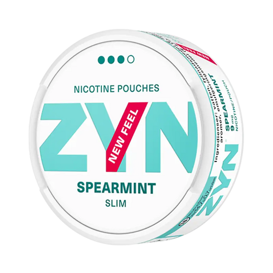 ZYN Spearmint Slim Strong 9mg - Pouch Papi