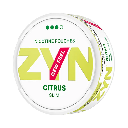 ZYN Citrus Slim Strong 9 mg - Pouch Papi