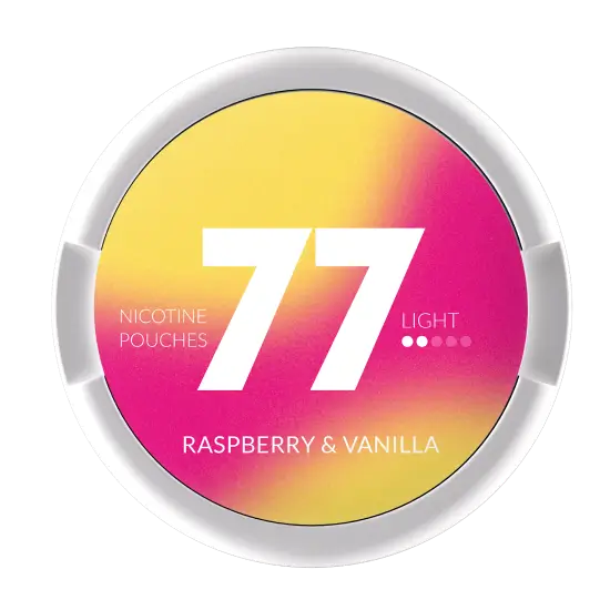 77 Raspberry Vanilla Light | Slim Pouches