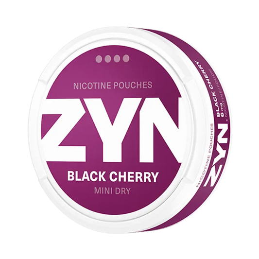 ZYN Mini Dry Black Cherry 6 mg - Pouch Papi