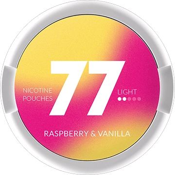 77 Raspberry Vanilla Light | Slim Pouches