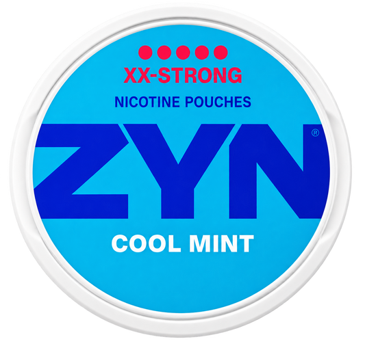 Zyn Cool Mint XX-Strong (EU) | Slim Pouches