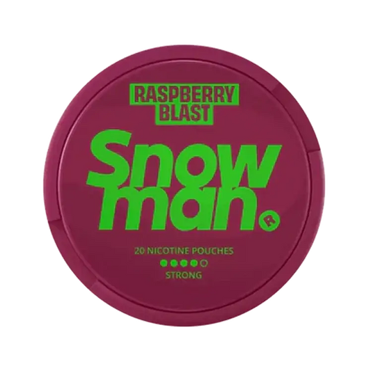 Snowman Raspberry Blast | Slim Pouches