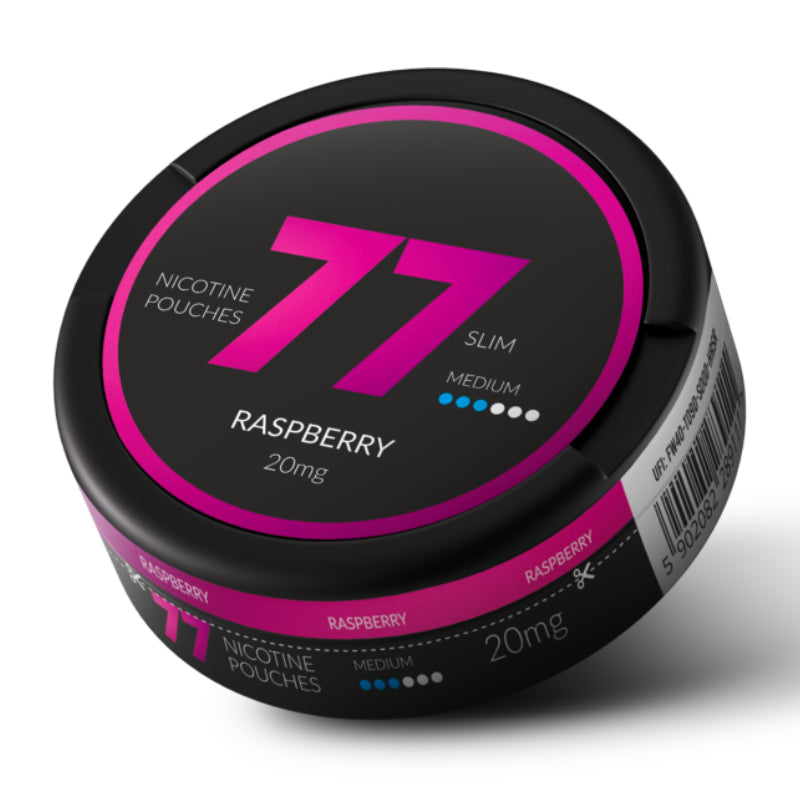 77 Raspberry Medium | Slim Pouches