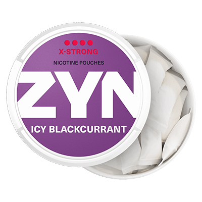 Zyn Icy Blackcurrant XX Strong 12.5 mg (UK) - Pouch Papi