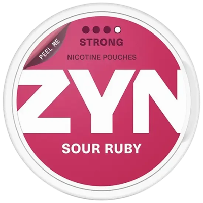 Zyn Sour Ruby Strong (EU) | Slim Pouches