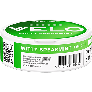 VELO Witty Spearmint | Slim Pouches