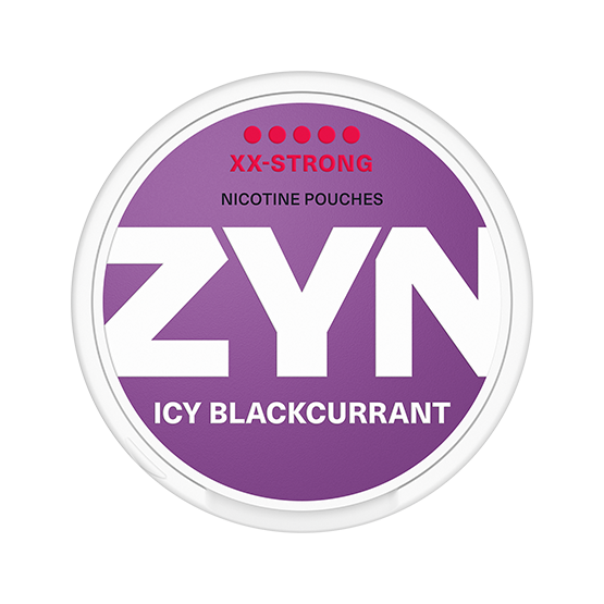 Zyn Icy Blackcurrant XX Strong 12.5 mg (UK) - Pouch Papi